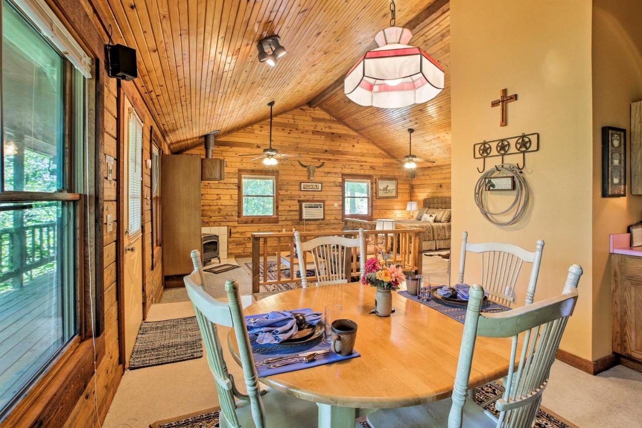 יוריקה ספרינגס Secluded Studio 1 Mi To Thorncrown Chapel מראה חיצוני תמונה